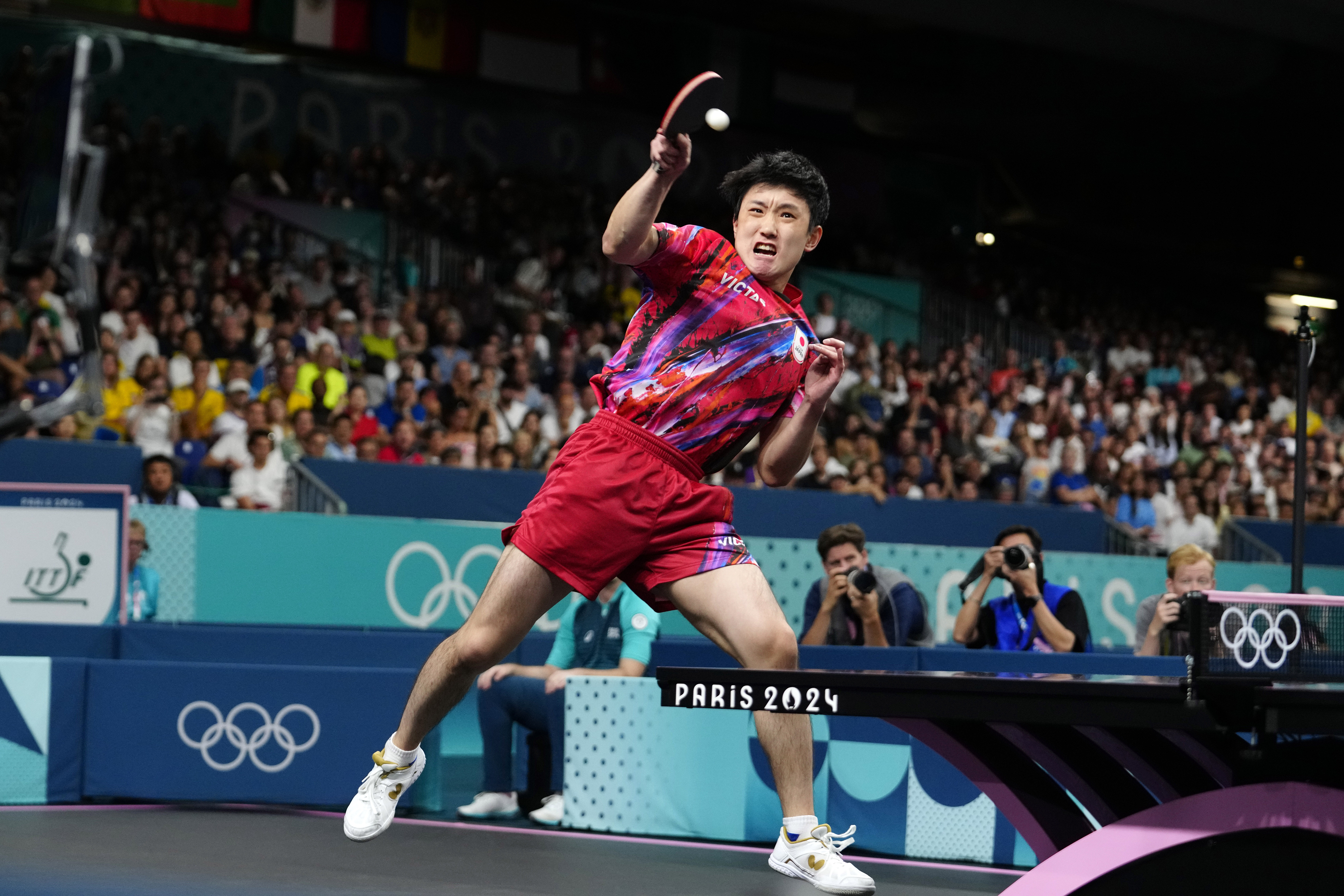 瑞典乒乓球队血洗德国乒乓球队，水谷隼绝境逆转